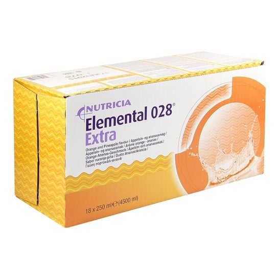 Elemental 028 Extra Naranja Piña 18x250ml