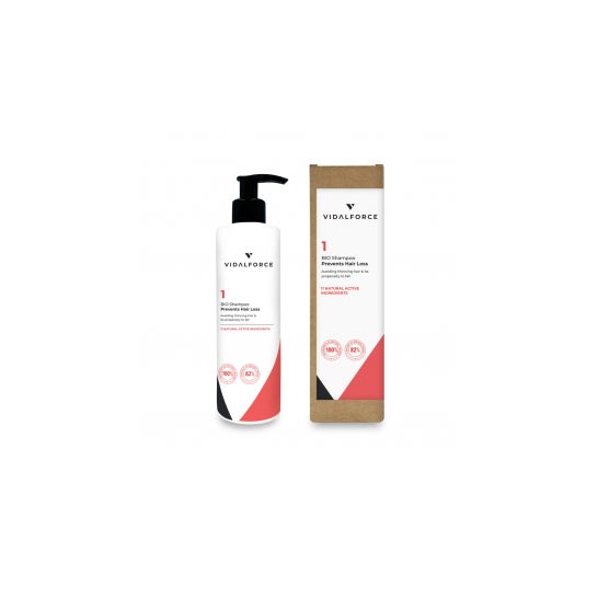 Shampoo VidalForce 1 Certified Natural Anticaid First shampoos 250ml