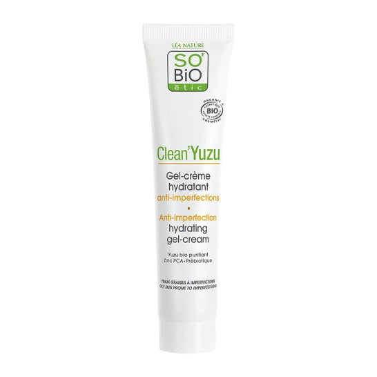 So'Bio Étic Clean Yuzu Creme Gel Hidratante Anti Imperfeiçõ 50ml