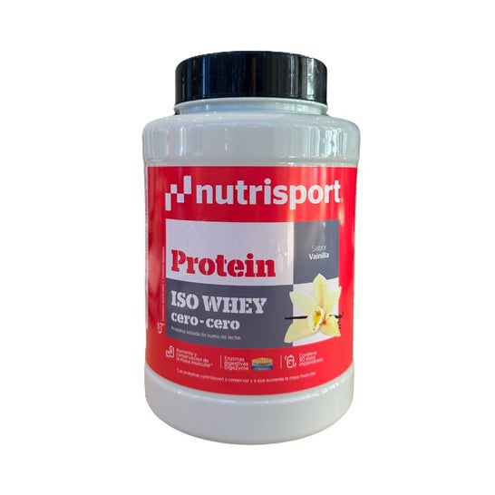 Nutrisport Iso Whey Zero Zero Baunilha 900 g