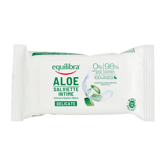 Equilibra Aloe Toallitas Íntimas Delicadas 12uds