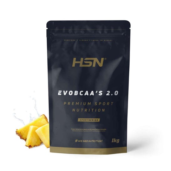 HSN EvoBCAA's 2.0 BCAA's 12:1:1 + Glutamina Piña 1kg