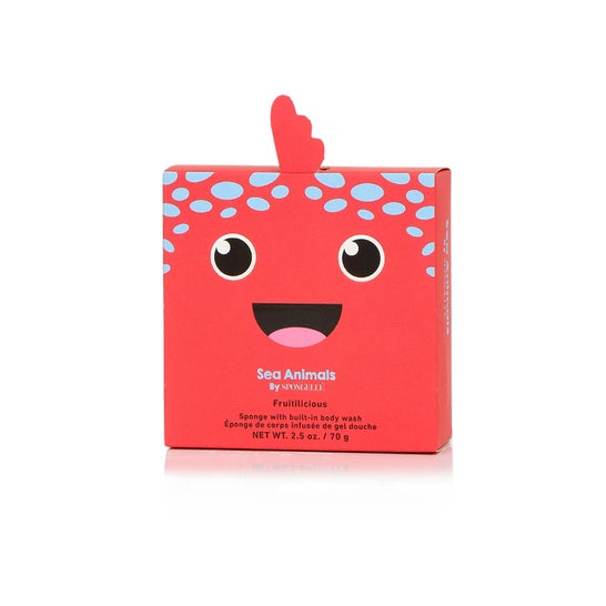 Spongellé Fiona Fish Animais Marinhos Esponja 70 g