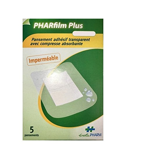 Evolupharm Pans Pharfilm+Adh Transp 5X7Cm 5