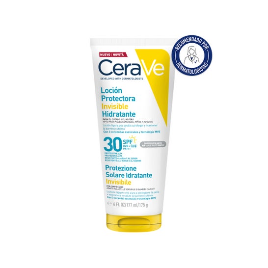 CeraVe Loção Protetora Invisível Hidratante SPF30 177 ml