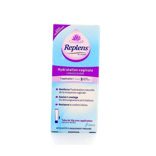 Replens Gel Vaginal Tube Avec Applicateur 35g