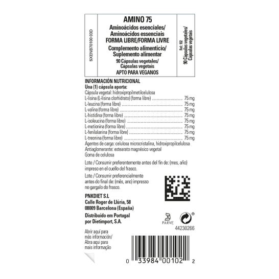 Solgar Amino 75 90cap