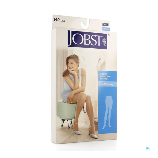 Jobst Ultra Sheer 15-20Mmhg Pantimedia Negro 4 1ud