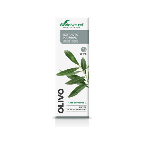 Extracto Olivo Xxi 50 Ml Soria Natural
