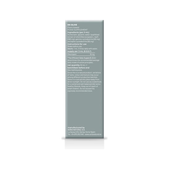 Extracto Olivo Xxi 50 Ml Soria Natural