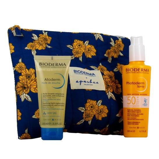 Bioderma Pack Photoderm Spray Spf50+ 200ml + Atoderm Gel Banho 100ml