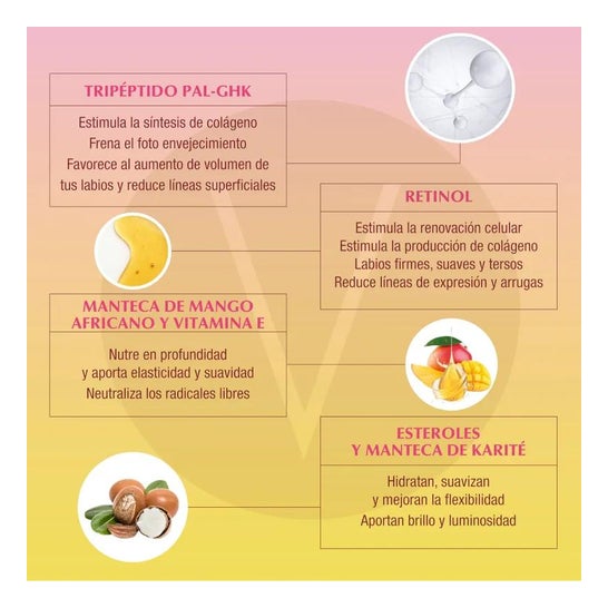 Volumax Fruit Gloss morango e creme 15ml Volumax Fruit Gloss morango e creme 15ml