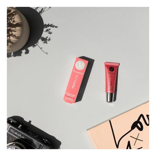 Volumax Fruit Gloss morango e creme 15ml Volumax Fruit Gloss morango e creme 15ml