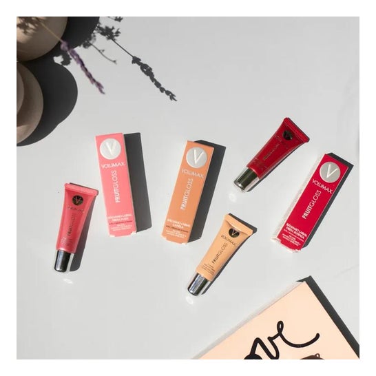 Volumax Fruit Gloss morango e creme 15ml Volumax Fruit Gloss morango e creme 15ml