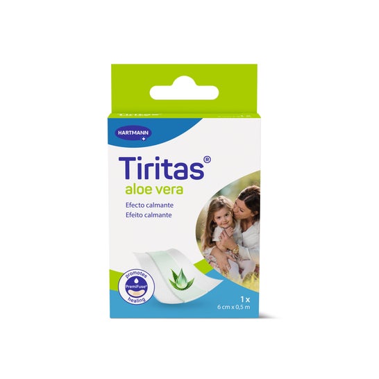 Tiritas Apósito Adhesivo Aloe Vera 0,5 m x 6 cm
