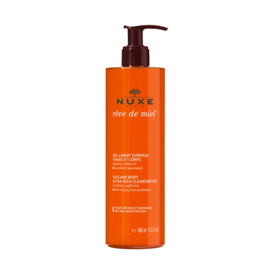 Gel de limpeza dermatológica Nuxe® Rêve De Miel 400ml