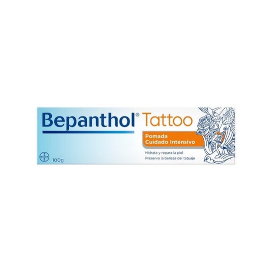Bayer Hispania Bepanthol Tatto Ointment 1 Tube 100g