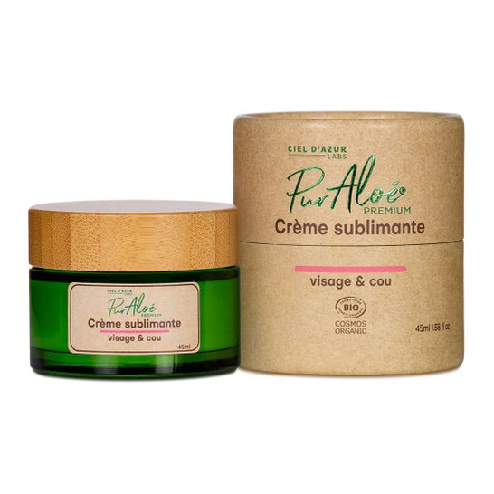 Pur Aloe Premium Crema Sublimadora Orgánica 45ml