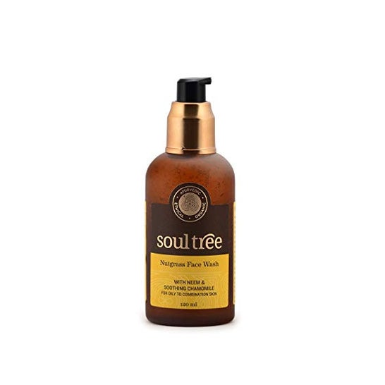 Soultree Nutgrass Gel de Limpeza Facial Pele Combinada Oleosa 120ml