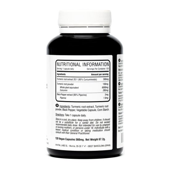 Hivital Foods Turmeric Extract 6000 Hivital,