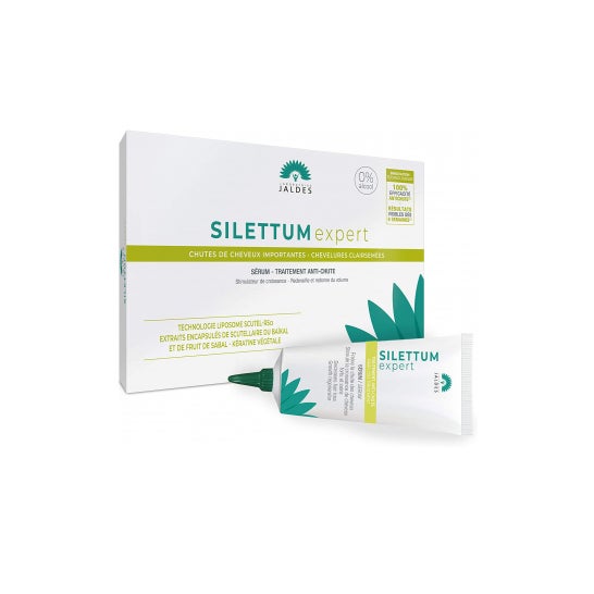 Expert Silettum Anti-queda caixa de soro Silettum de 3 tubos de 40 ml