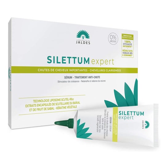 Expert Silettum Anti-queda caixa de soro Silettum de 3 tubos de 40 ml