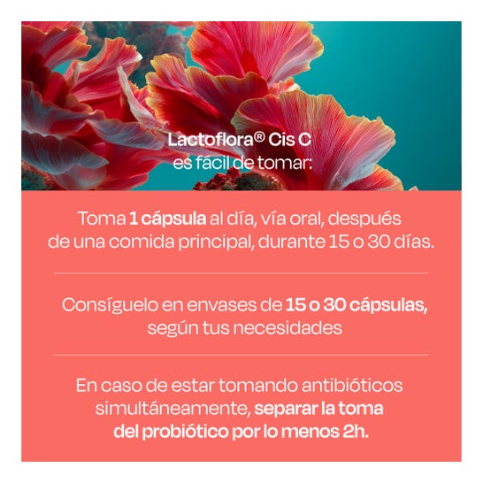 Lactoflora Ciscare 15 Caps