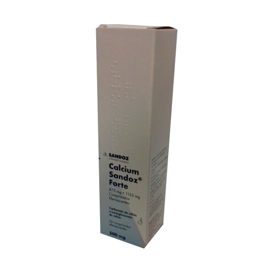 Sandoz Calcium Forte 875mg + 1132mg 20comp
