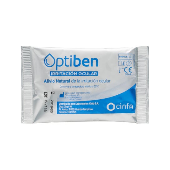 Optiben olhos irritados 10 doses individuais
