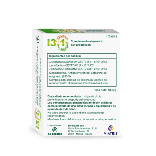 I3.1 Probiótico 30 Caps