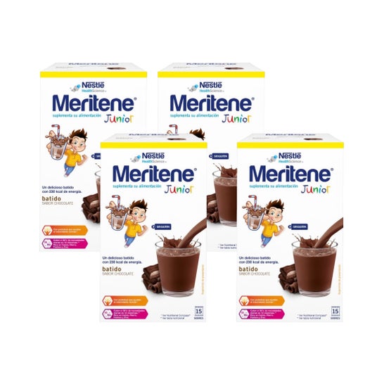 Meritene Junior Batido Chocolate 4x15 Sachês