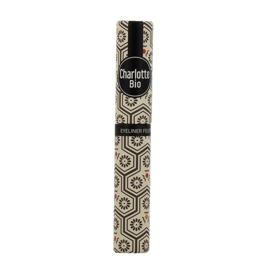 Charlotte Bio Felt Tip Eyeliner Black 4ml