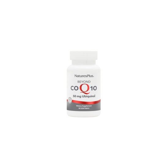 Natures Plus Beyond Coq10 Ubiquinol 50Mg 30 Pérolas