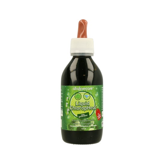 Chloropheal Liquid 120ml (100% Chlorophyll Liquid) Cuidados Alcalinos