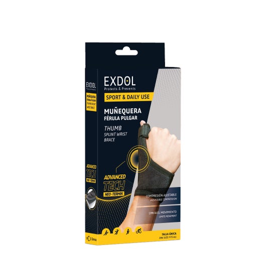 Exdol Polegar Wrist Splint Neoprene 1ud