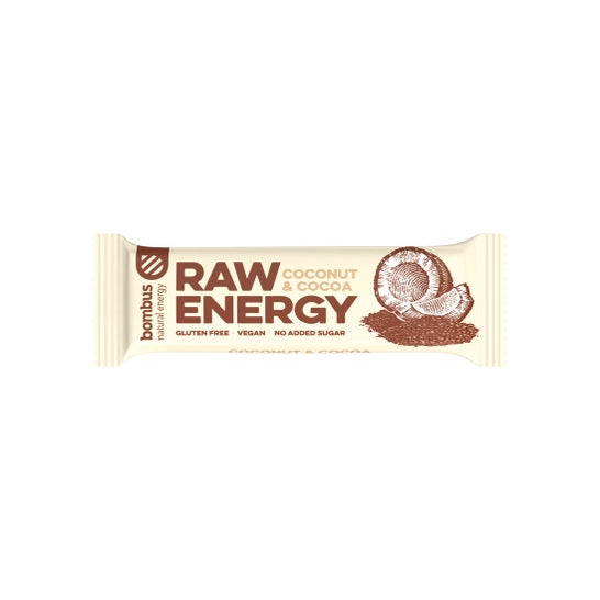 Bombus Raw Energy Coconut Cacoa 50g