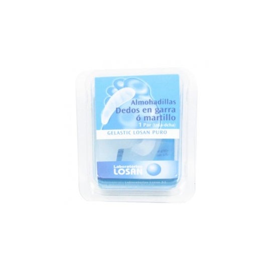 Gelastic Dedo Losan Pad Garra Suporte Digital Tamanho Pequeno 1 Par