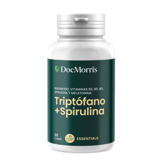 DocMorris Triptófano + Espirulina 30caps