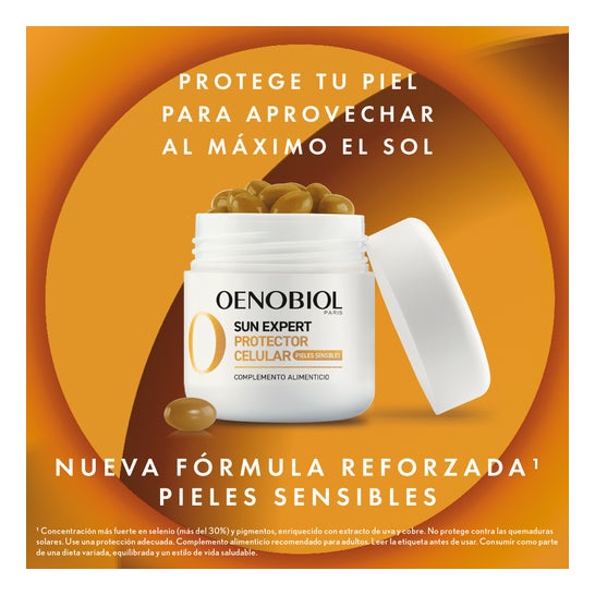 Intensivo Solar Enobiol Intensivo Pele Sensível 30 Cápsulas