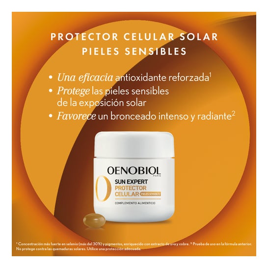 Intensivo Solar Enobiol Intensivo Pele Sensível 30 Cápsulas