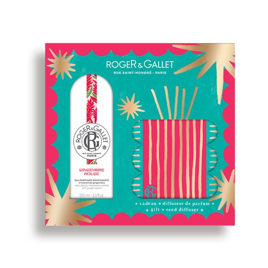 Roger & Gallet Gingembre Rouge Coffret Água Perfumada + Difusor