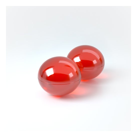 Crushious Set Bolas Lubrificantes Morango & Champanhe 2x3g