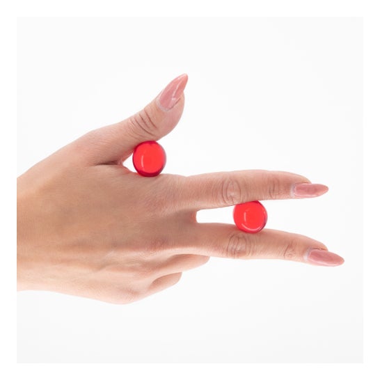 Crushious Set Bolas Lubrificantes Morango & Champanhe 2x3g