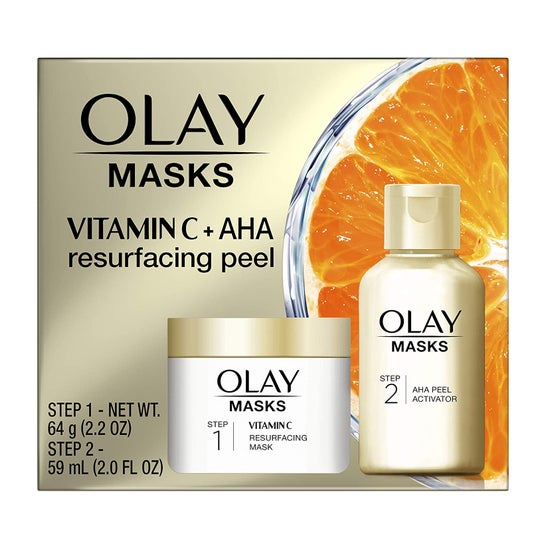 Máscaras Olay Vitamina C + Aha Sesurfacing Peel