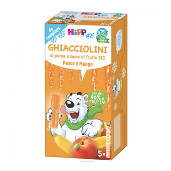 Hipp Bio Popsicles Pêssego Manga 5x30ml