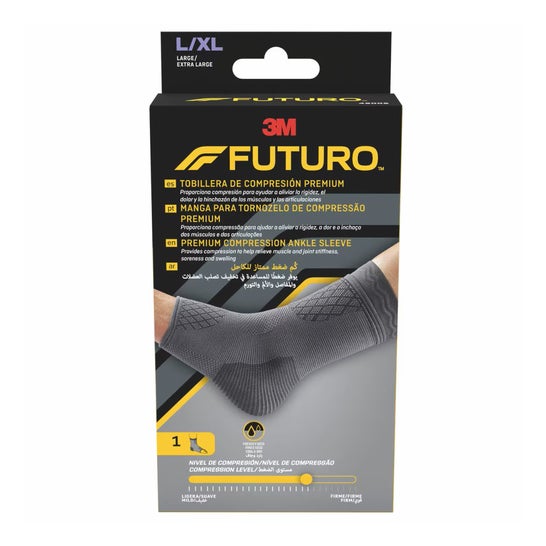 Futuro Tornozeleira de Compressão Premium L XL 1 unid.