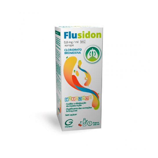 Generis Flusidon Bromexina 0.8mg/ml Xarope 200ml