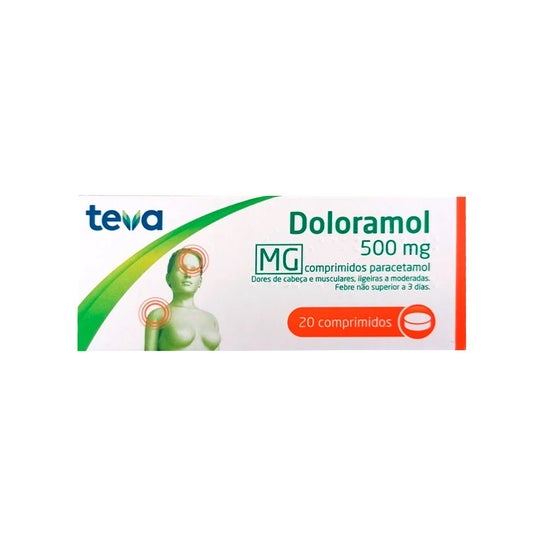 Teva Doloramol 500mg 20comp Teva Doloramol 500mg 20comp
