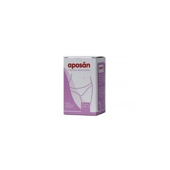 Calcinha descartável Aposán T-medium 4uds
