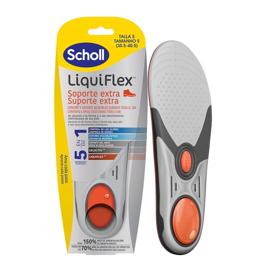 Scholl LiquiFlex Plantillas Soporte Mejorado Talla 1 1 Par